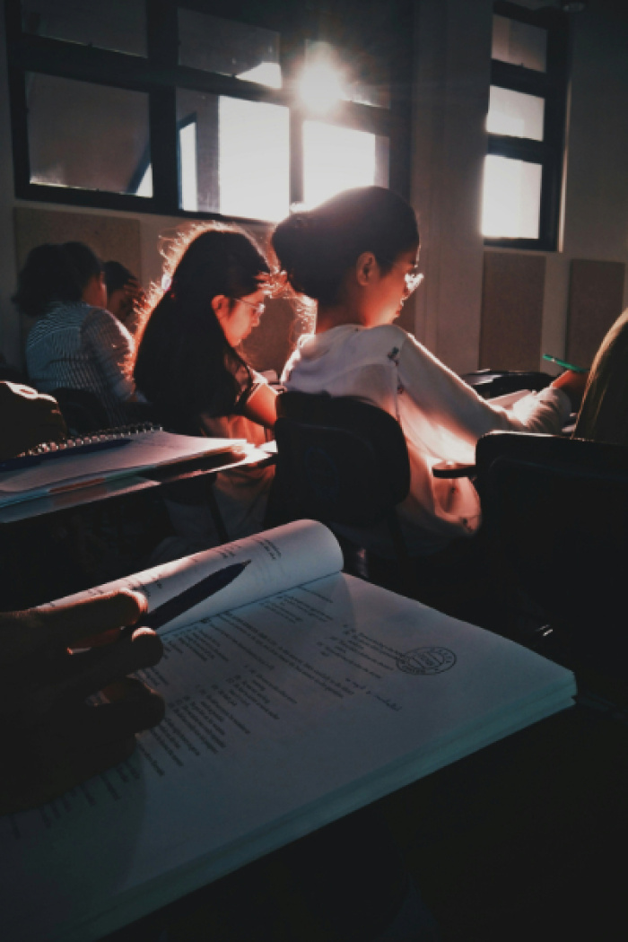 Students in school