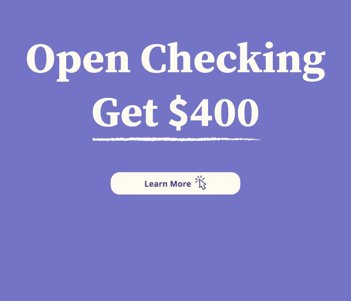 Open Cashback Checking. Get $300.